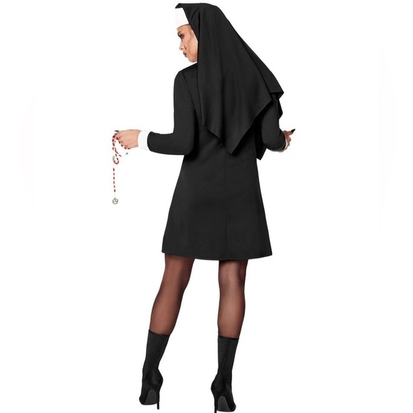 Unholy Nun Halloween Cosplay Comic Con Costume SZ Small 4-6 - Picture 8 of 16